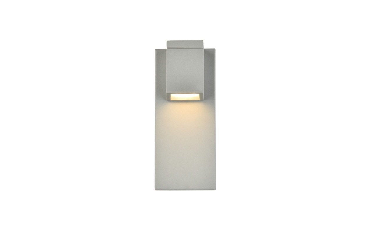 Living District LDOD4007S Raine Integrated LED wall sconce in silver