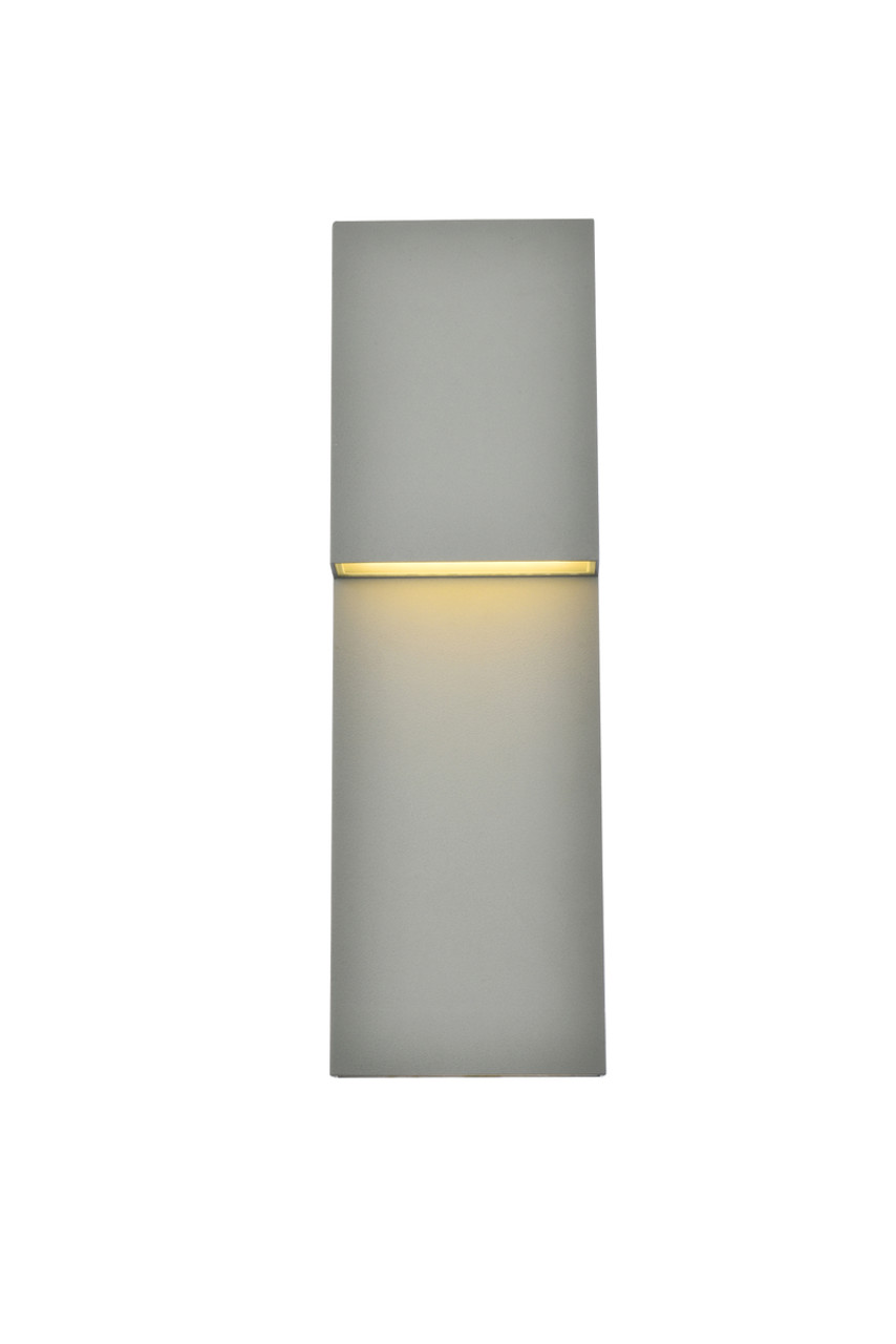 Living District LDOD4001S Raine Integrated LED wall sconce in silver
