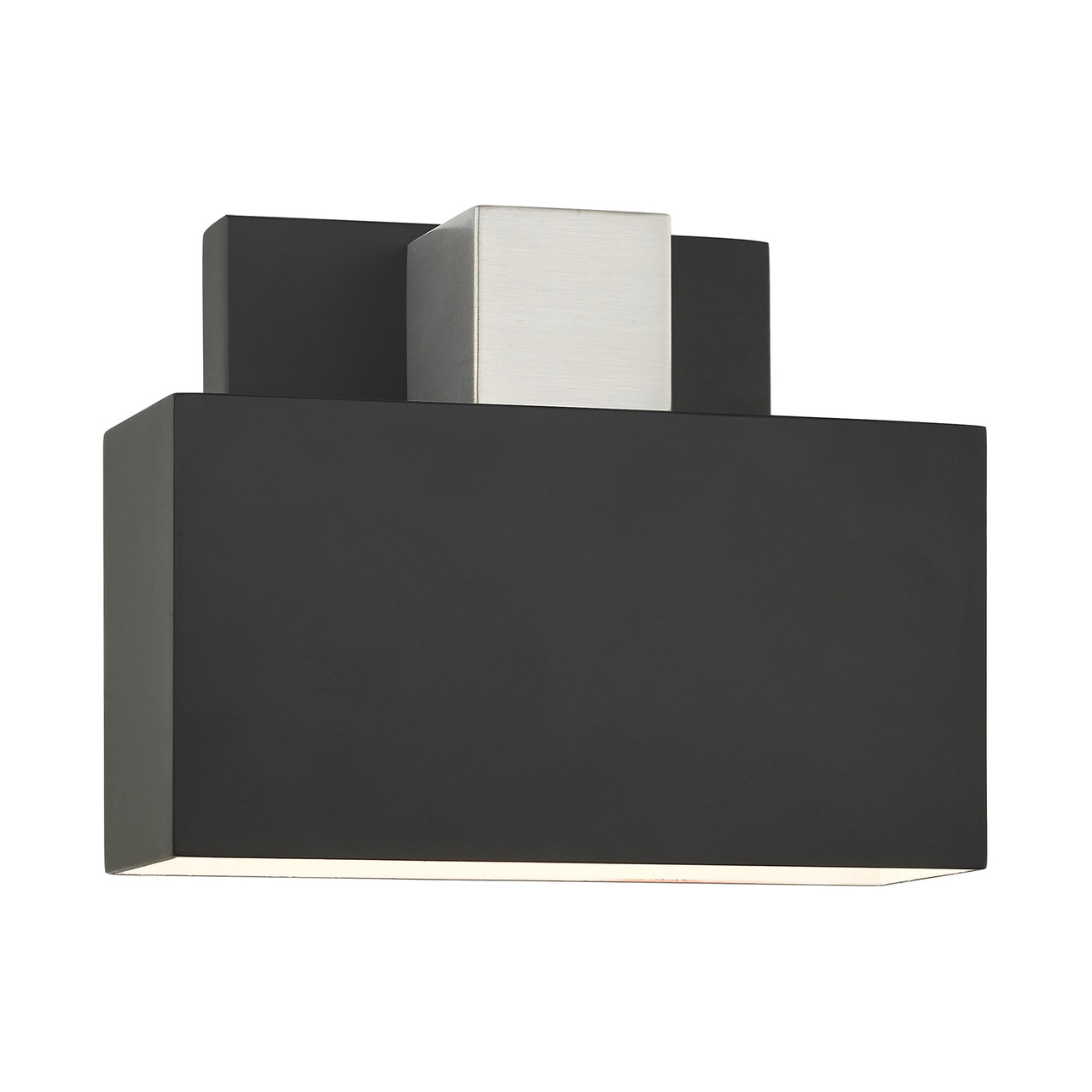 LIVEX LIGHTING 22422-04 Lynx 1 Lt Black  Outdoor ADA Wall Sconce