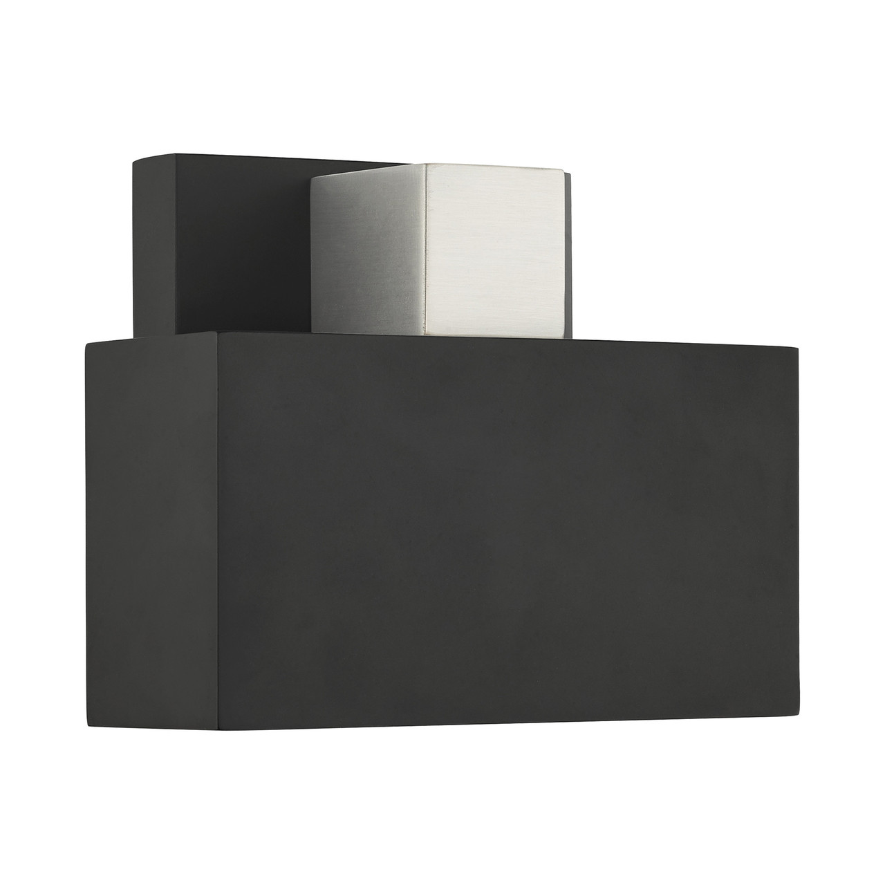 LIVEX LIGHTING 22422-04 Lynx 1 Lt Black  Outdoor ADA Wall Sconce