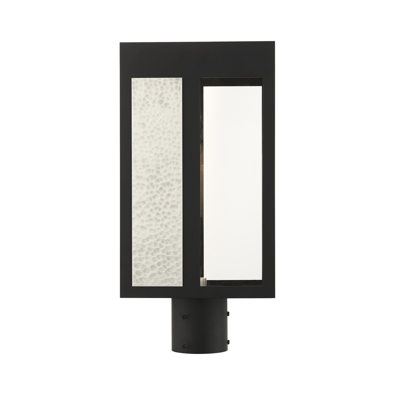 LIVEX LIGHTING 27416-04 1 Light Black Outdoor Post Top Lantern