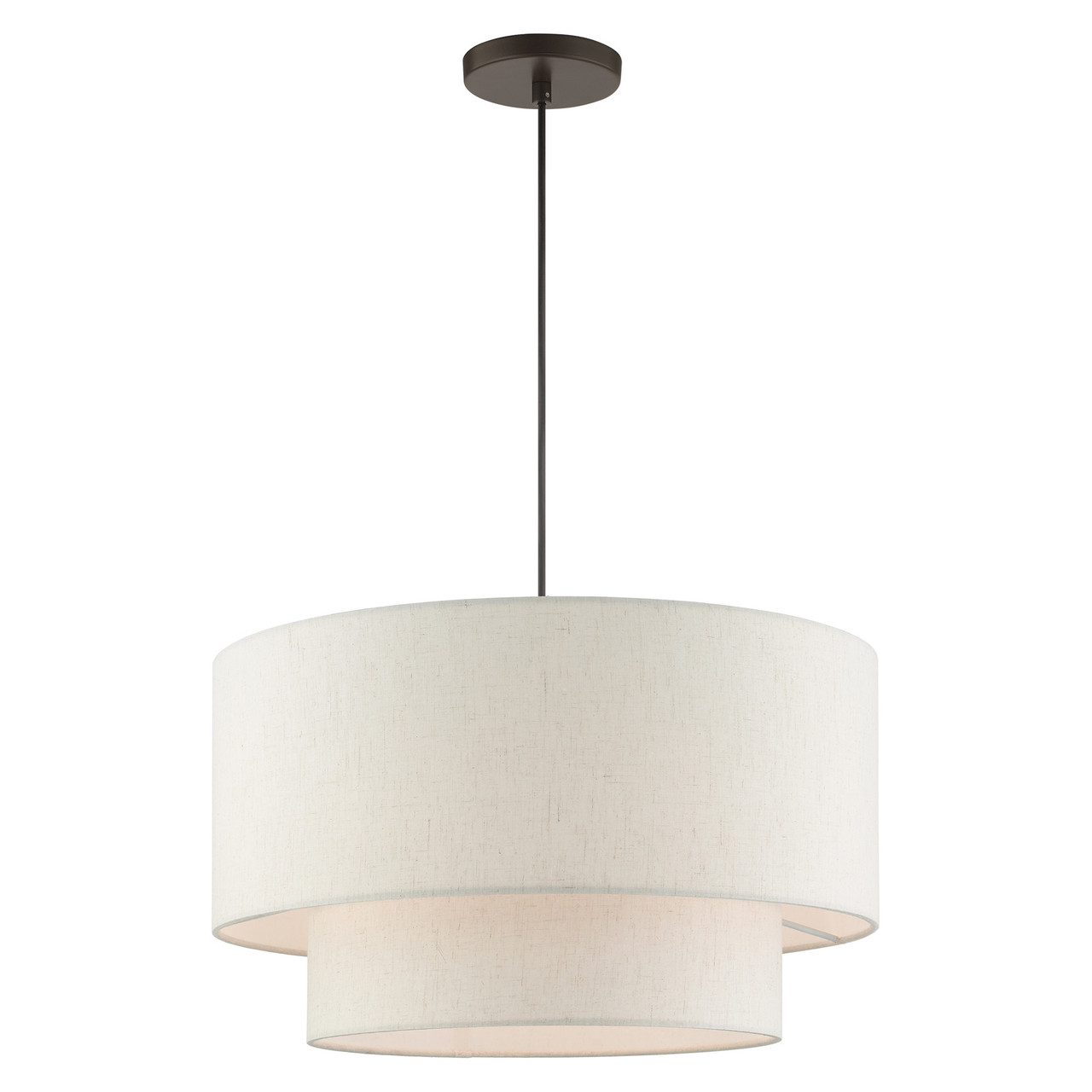 LIVEX LIGHTING 49803-92 Meadow 3 Lt English Bronze   Pendant