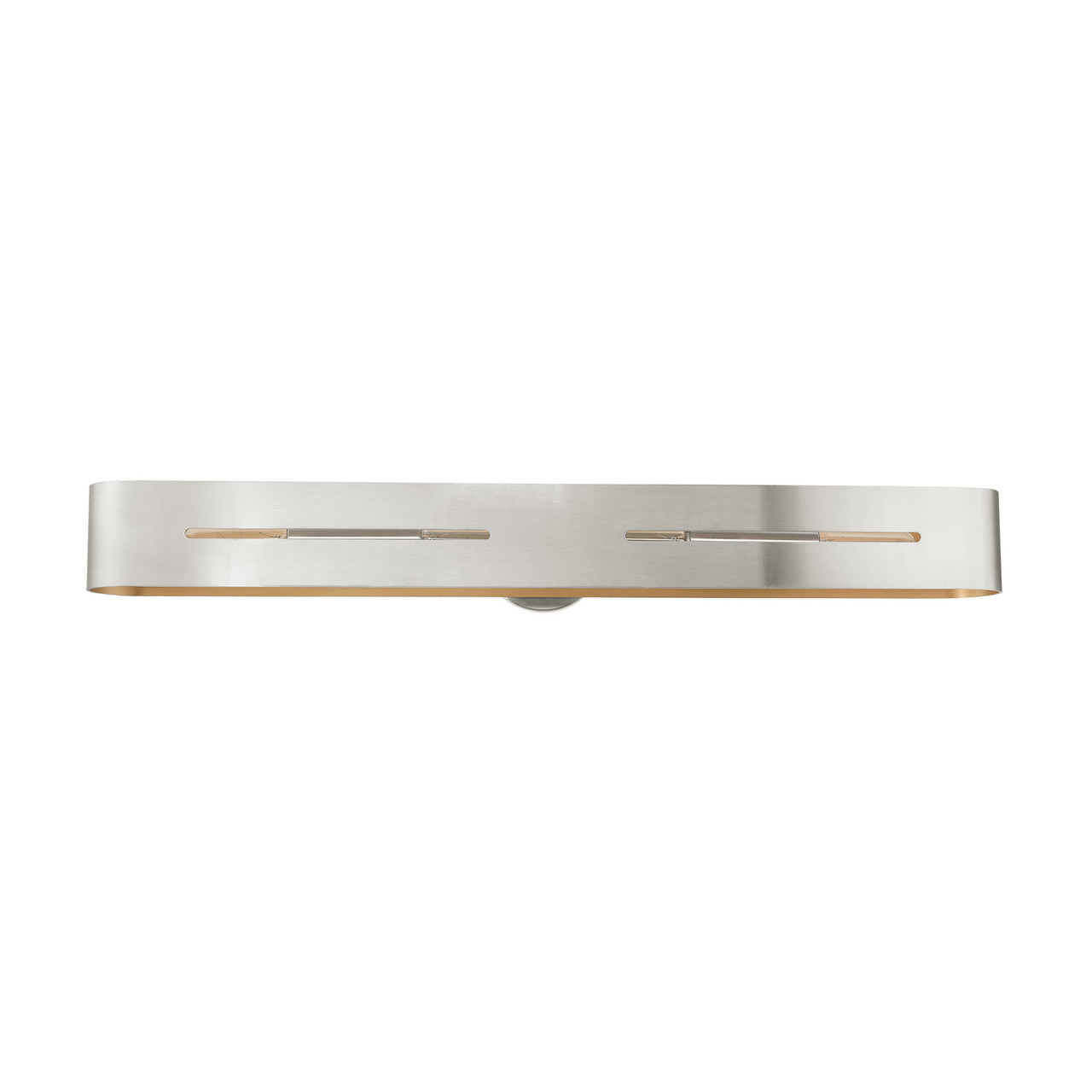 LIVEX LIGHTING 16734-91 Ravena 4 Lt Brushed Nickel ADA Vanity Sconce