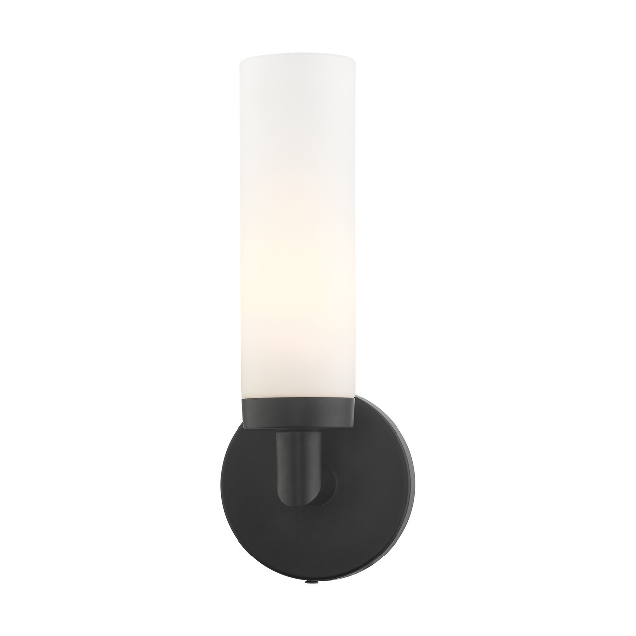 LIVEX LIGHTING 10103-04 1 Light Black ADA Single Sconce