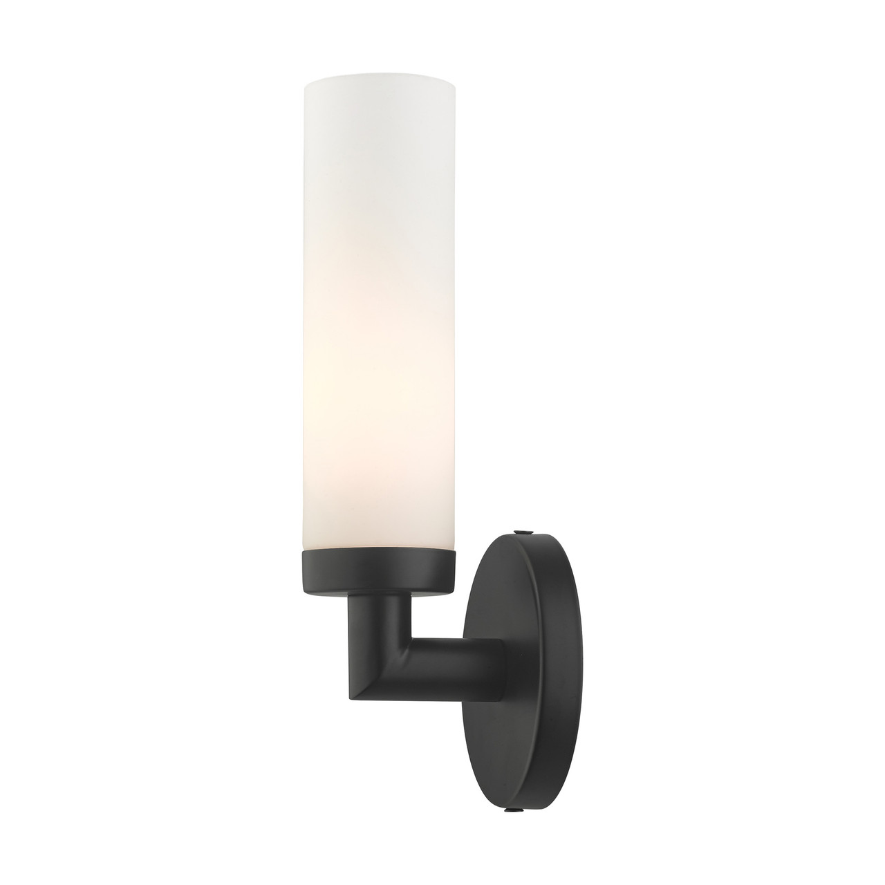 LIVEX LIGHTING 10103-04 1 Light Black ADA Single Sconce