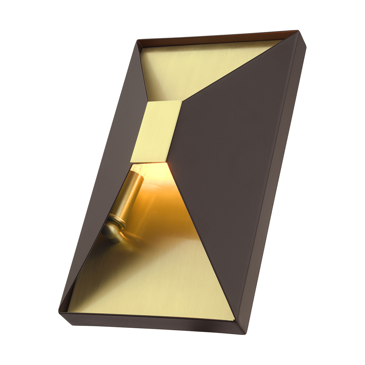 LIVEX LIGHTING 46002-07 2 Light Bronze ADA Sconce