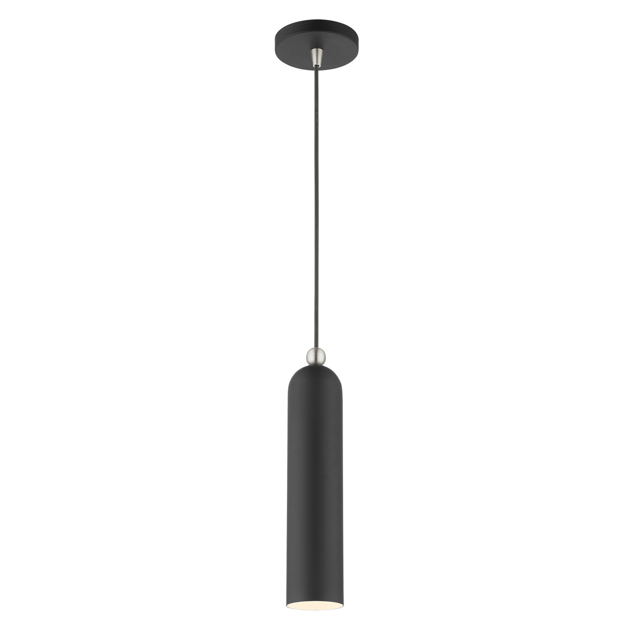 LIVEX LIGHTING 46751-04 Ardmore 1 Lt Black Pendant