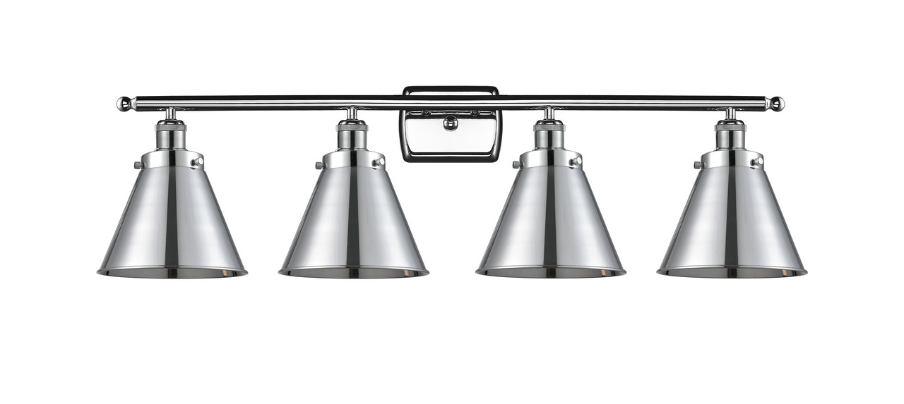 INNOVATIONS LIGHTING 916-4W-PC-M13-PC Appalachian 3 Light Bath Vanity Light part of the Ballston Collection