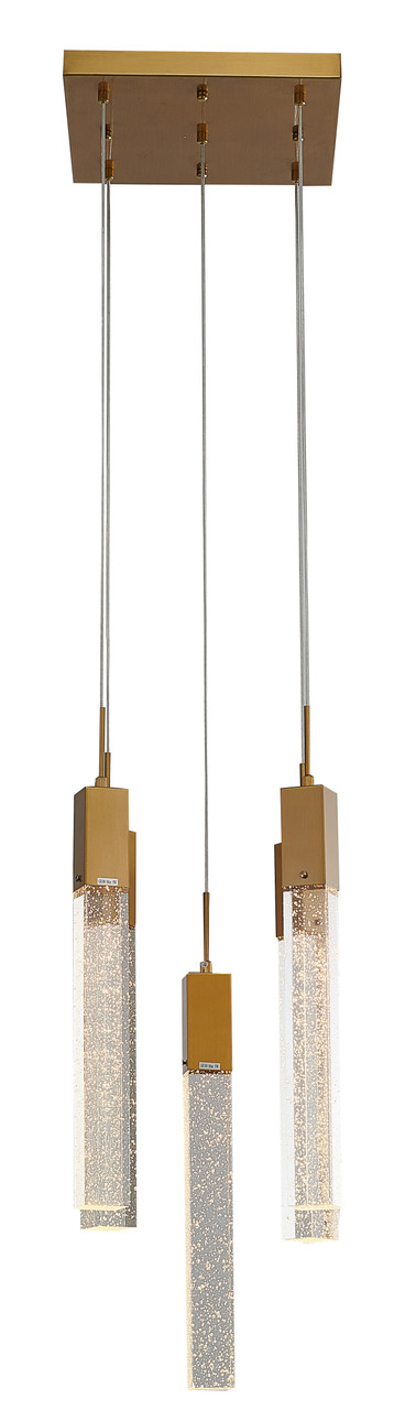 BETHEL INTERNATIONAL ADS03C5G 5-Light Chandelier, Gold