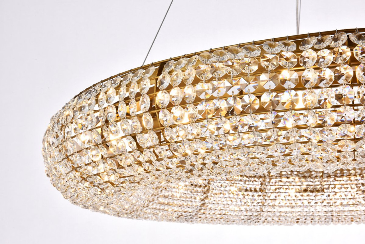 Elegant Lighting 2114G41G/RC  Paris 18 lights gold chandelier