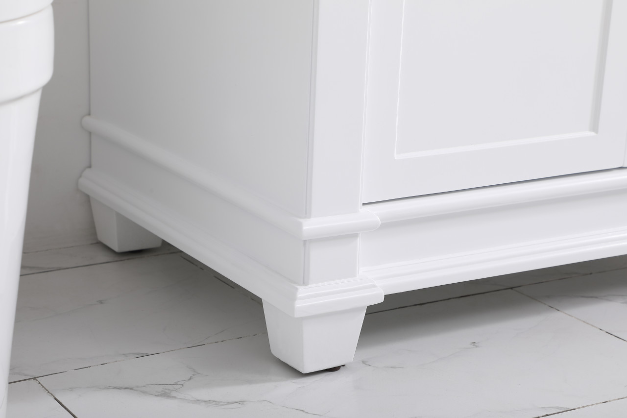 Elegant Decor VF50042WH 42 inch Single Bathroom Vanity set in White