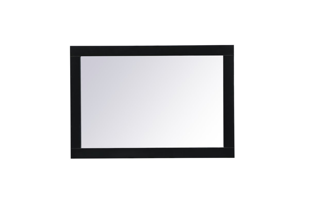 Elegant Decor VM22232BK Cole vanity mirror 22 x 32 inch in black Elegant Decor VM22232BK Cole vanity mirror 22 x 32 inch in black