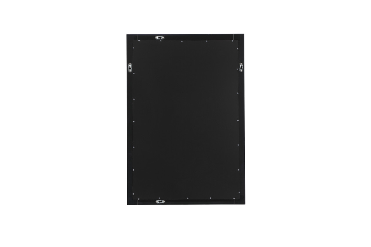 Elegant Decor VM22232BK Cole vanity mirror 22 x 32 inch in black Elegant Decor VM22232BK Cole vanity mirror 22 x 32 inch in black