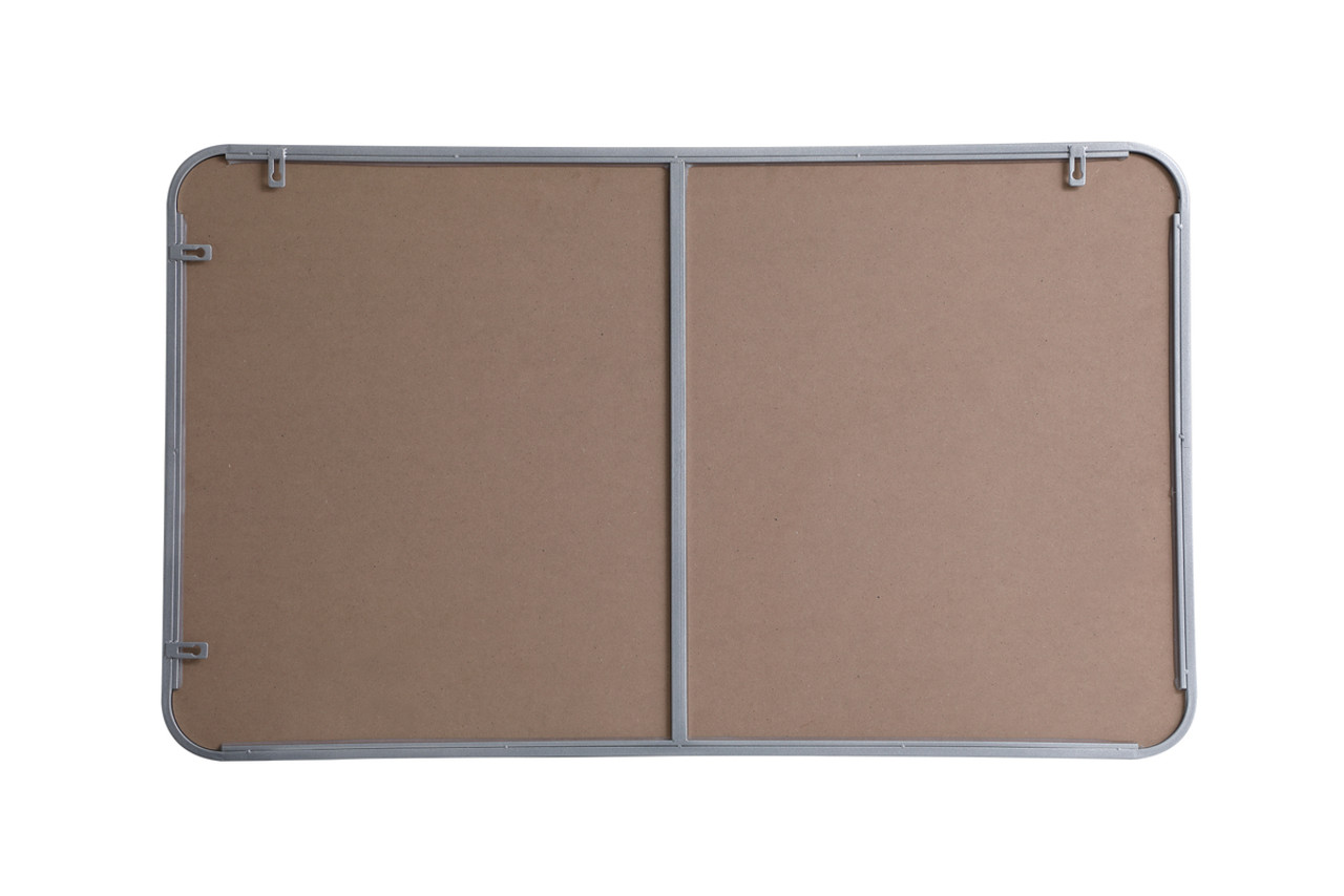 Elegant Decor MR802440S Soft corner metal rectangular mirror 24x40 inch in Silver Elegant Decor MR802440S Soft corner metal rectangular mirror 24x40 inch in Silver
