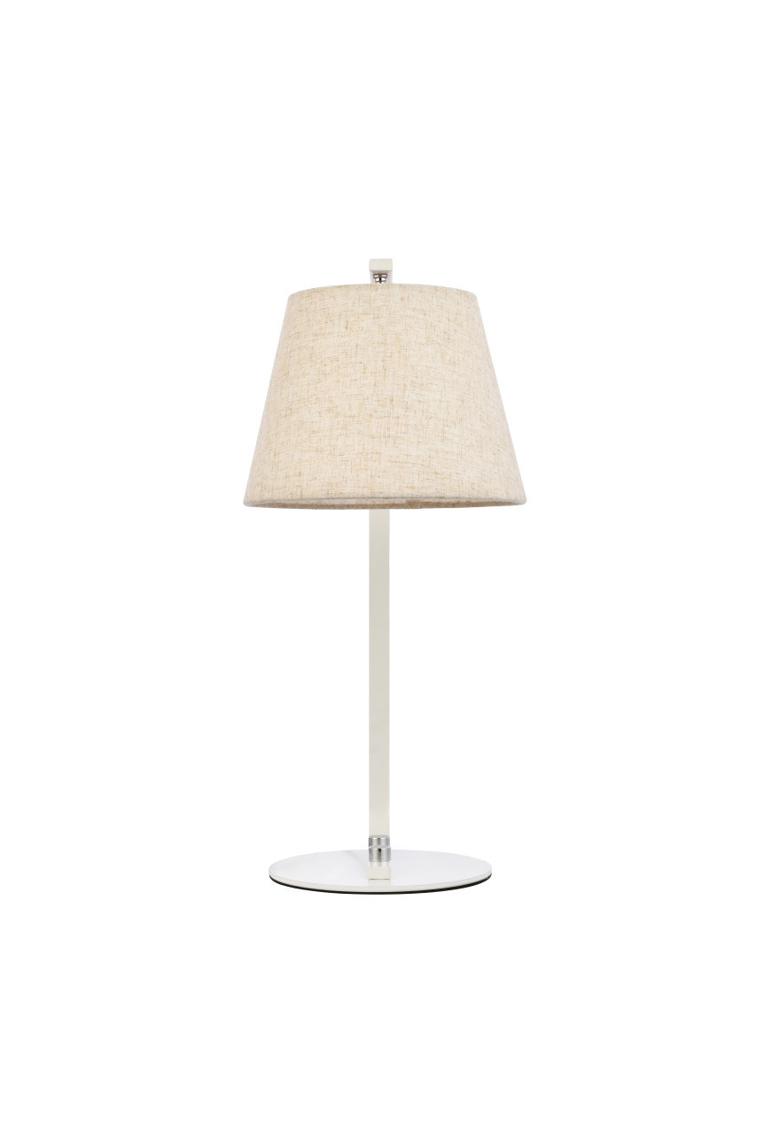 Living District LD2367WH Tomlinson 1 light white table lamp