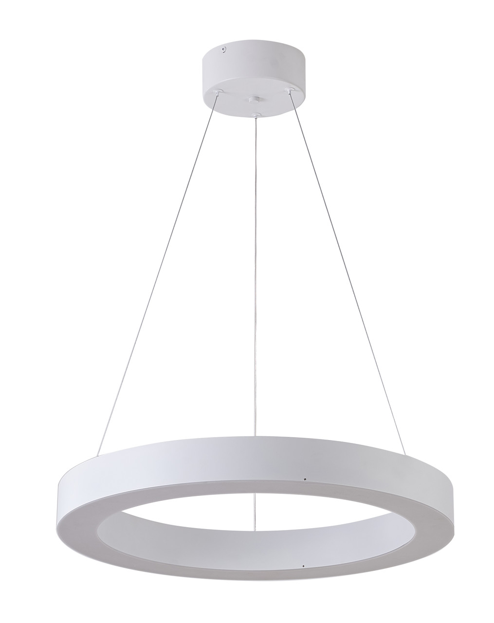 BETHEL INTERNATIONAL  MU30CC21W 1-Light LED Chandelier Matte White