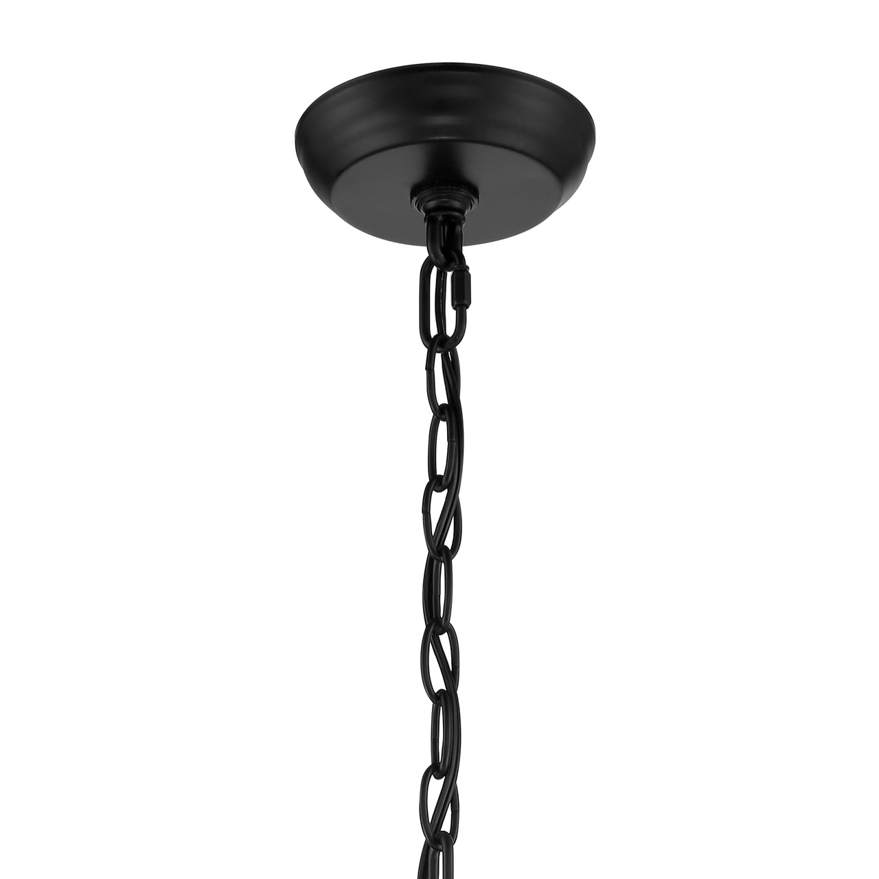 CRYSTORAMA 603-MK Rylee 3 Light Matte Black Chandelier