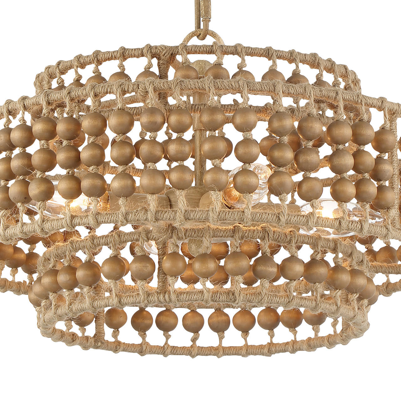 CRYSTORAMA SIL-B6003-BS Silas 3 Light Burnished Silver Chandelier