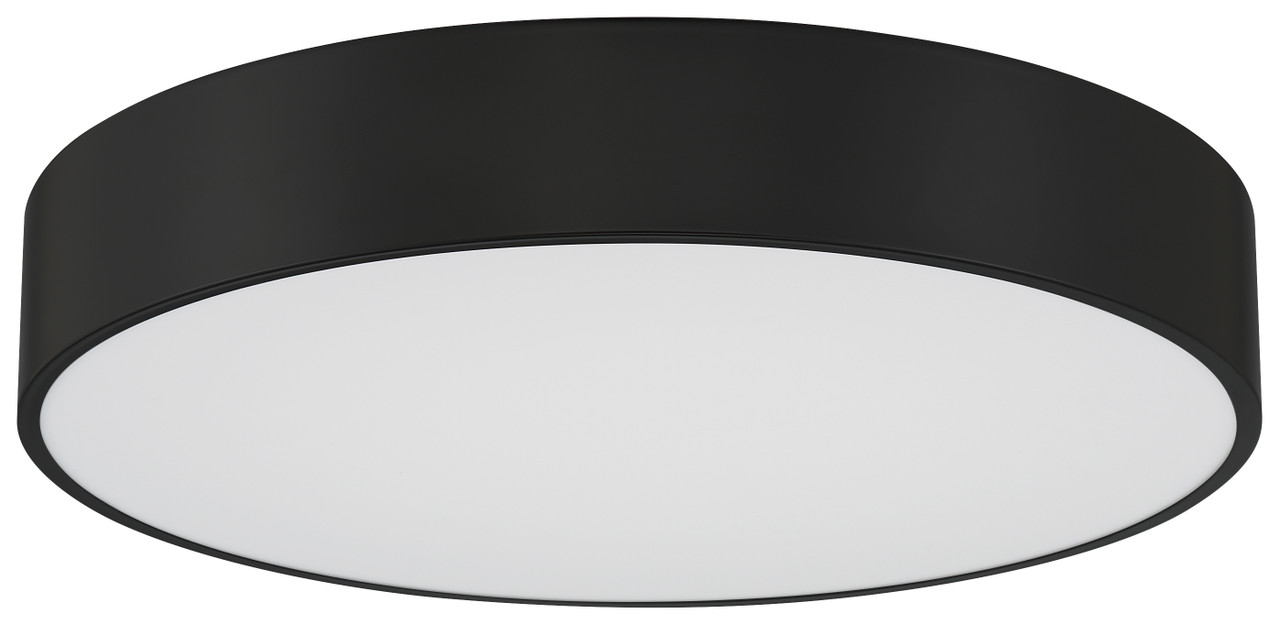 ACCESS LIGHTING 49960LEDD-BL/ACR LED Flush Mount Black