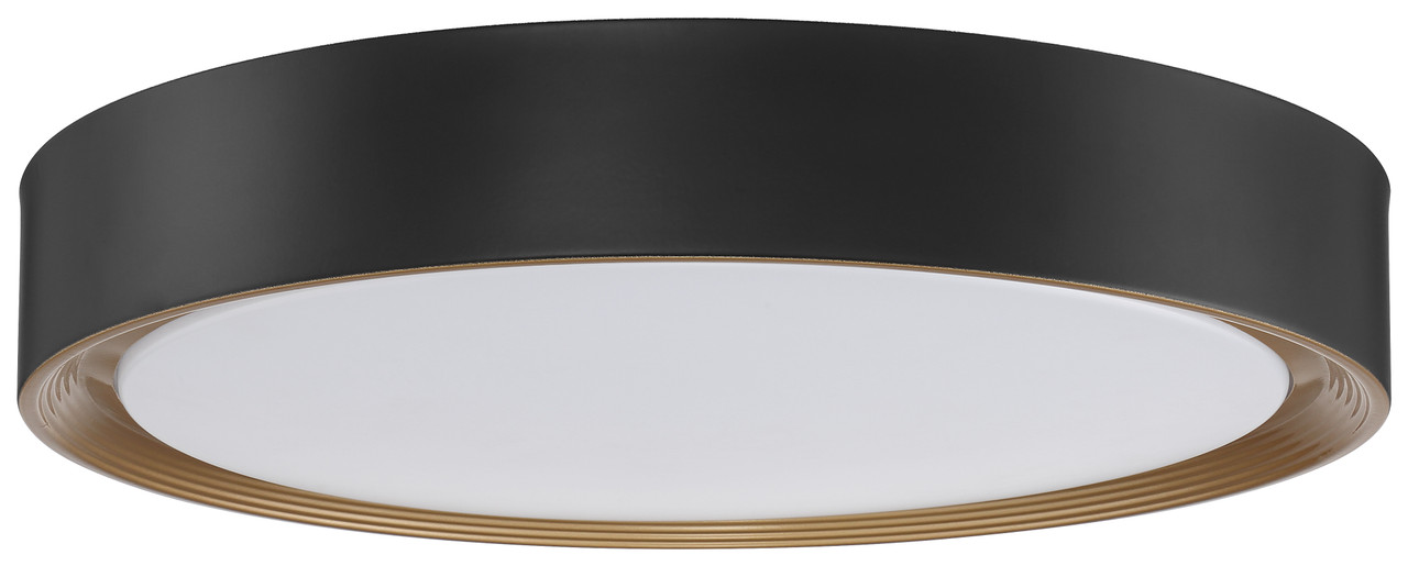 ACCESS LIGHTING 49972LEDD-MBL/ACR LED Flush Mount Matte Black