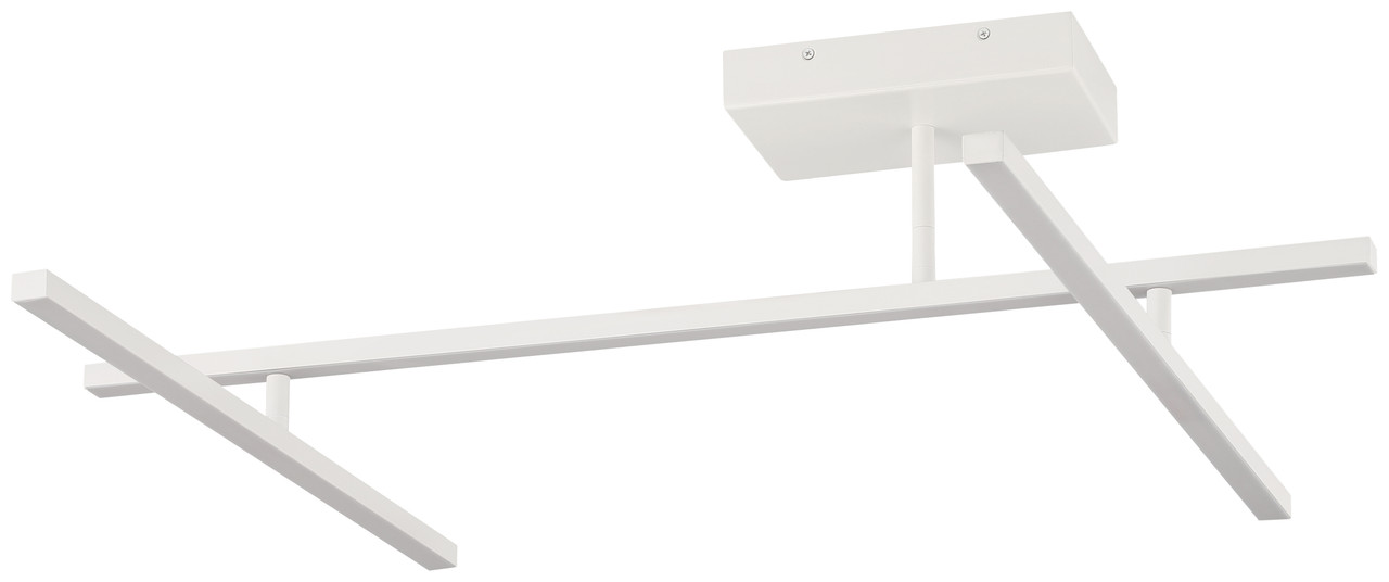 ACCESS LIGHTING 63078LEDD-MWH/ACR Adjustable LED Semi-Flush, Track Matte White