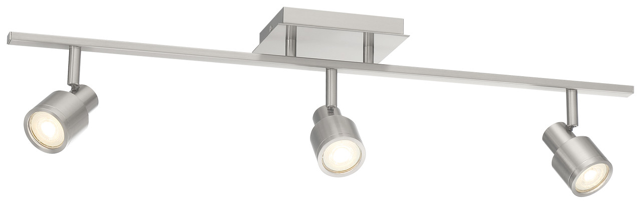 ACCESS LIGHTING 63073LEDDLP-BS 3 Light LED Track Brushed Steel