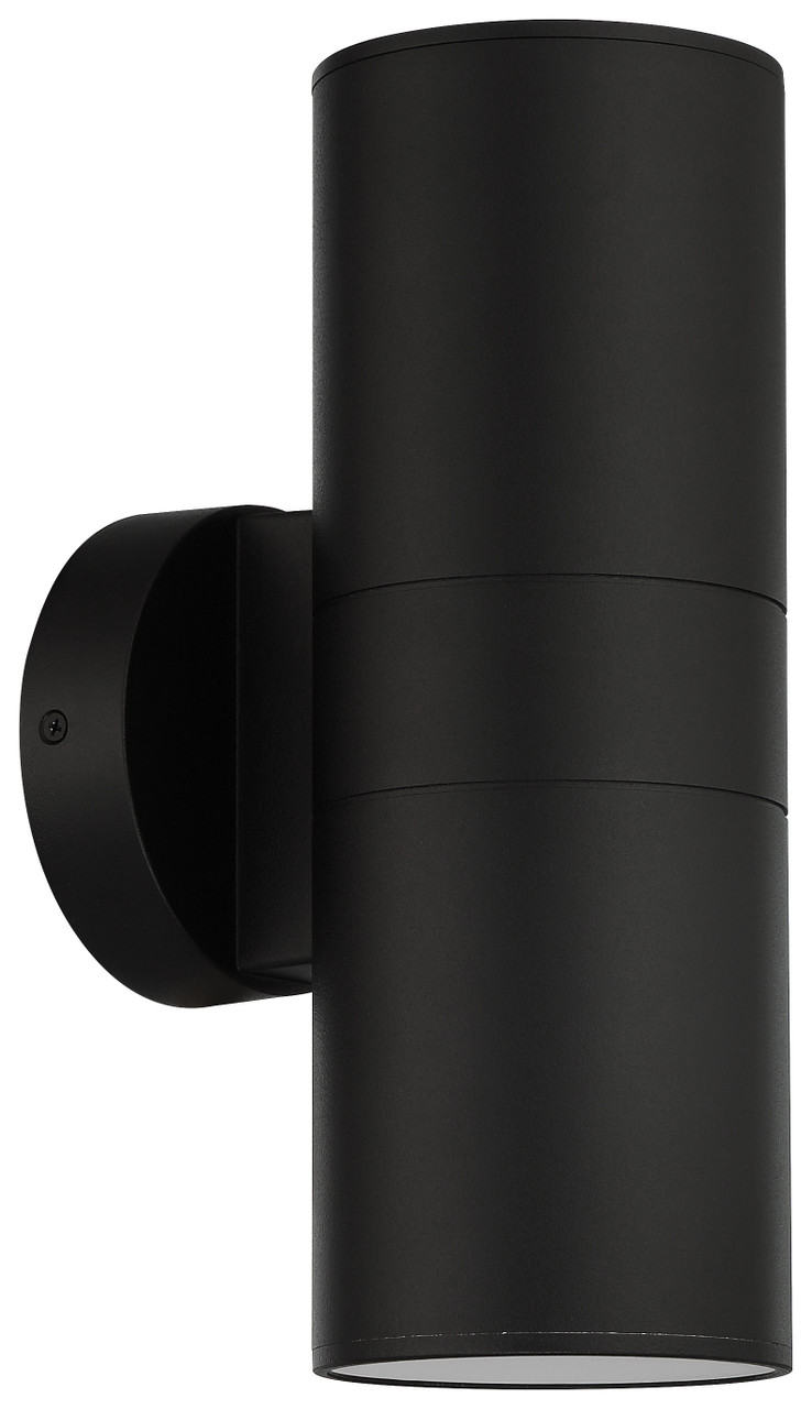 ACCESS LIGHTING 20149LEDDMGLP-BL 2 Light Outdoor Wall Mount Black