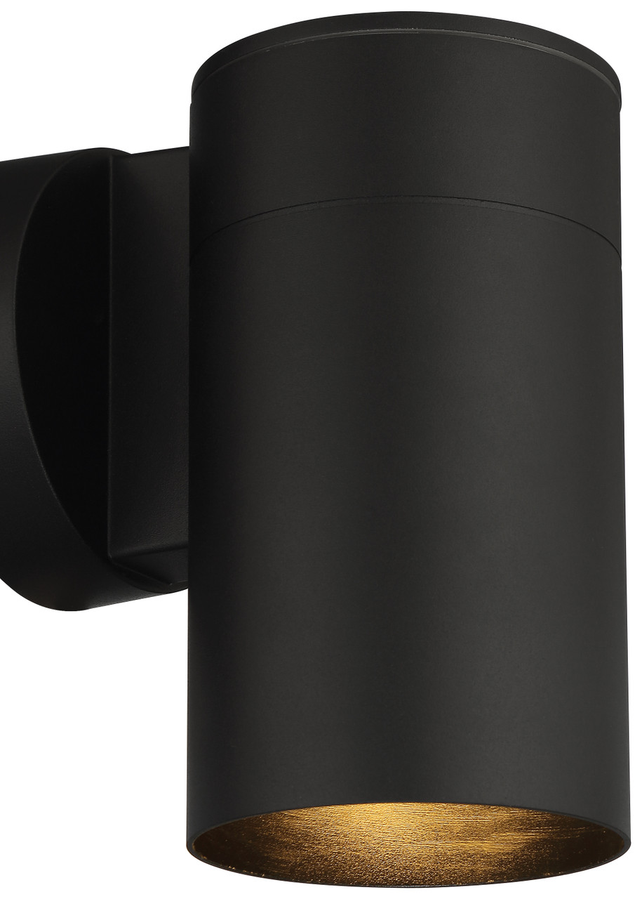 ACCESS LIGHTING 20147LEDDMGLP-BL 1 Light Outdoor Wall Mount Black