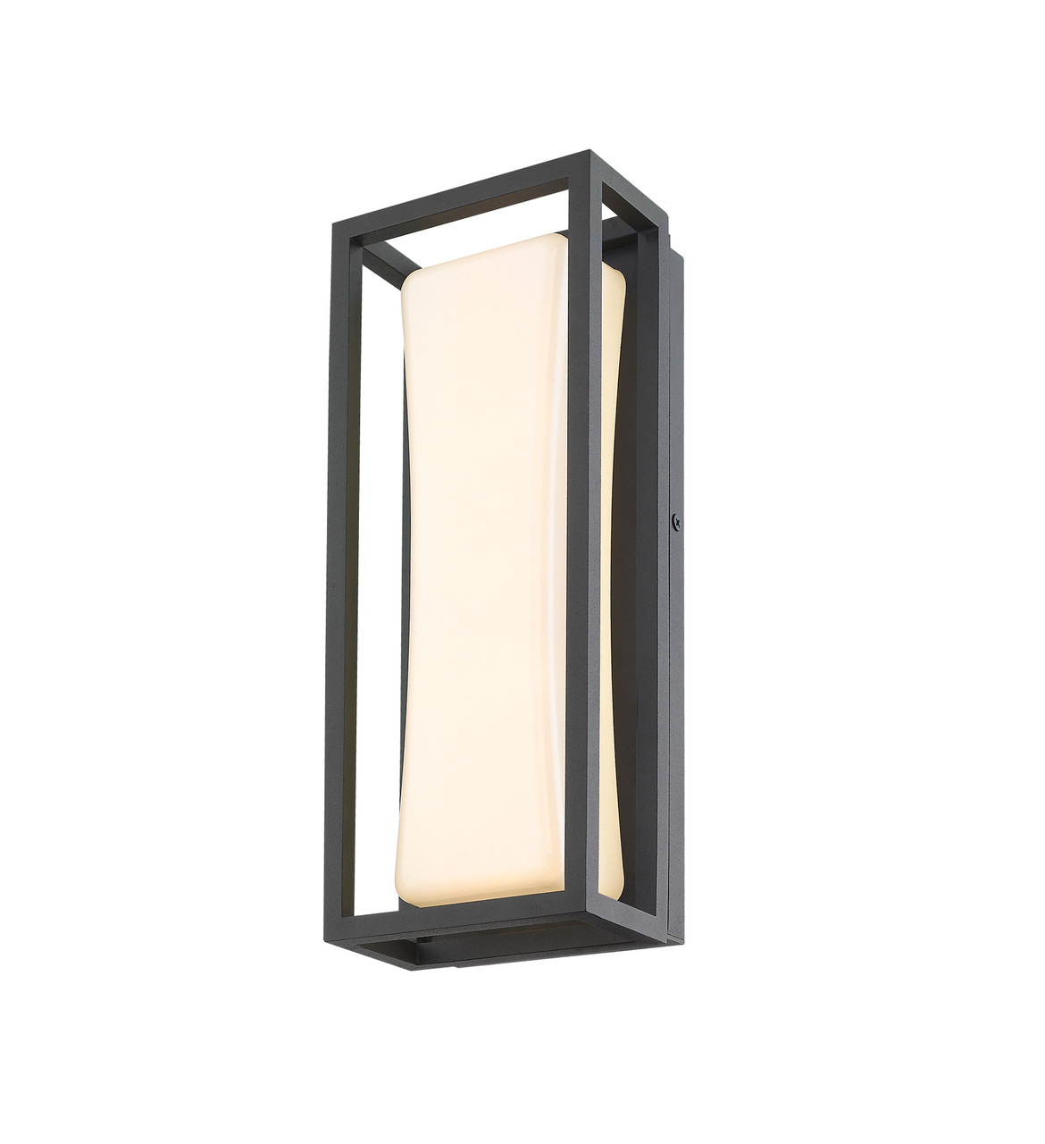 Z-LITE 587S-BK-LED 1 Light Outdoor Wall Sconce ,Black