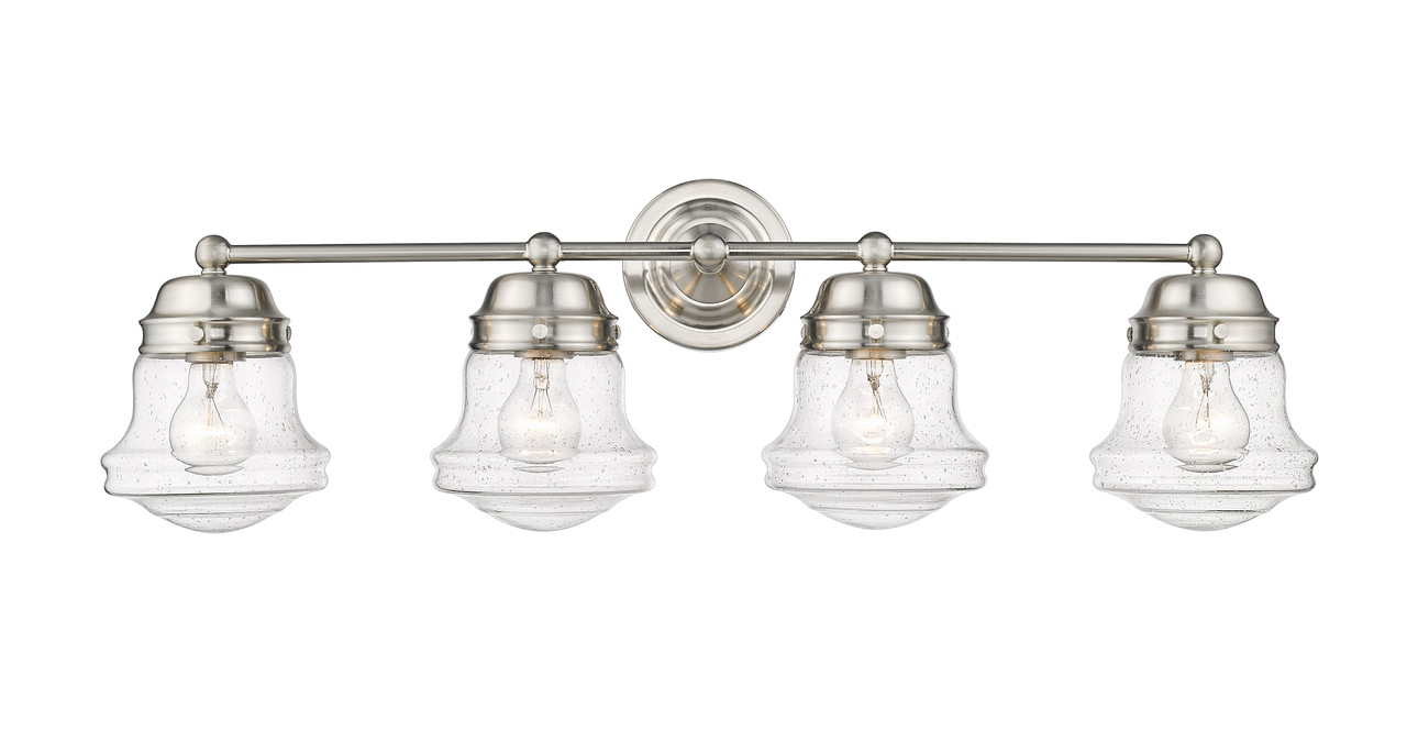 Z-LITE 736-4V-BN 4 Light Vanity ,Brushed Nickel