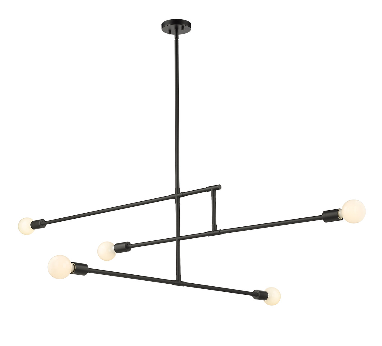 Z-LITE 731-5MB 5 Light Chandelier ,Matte Black