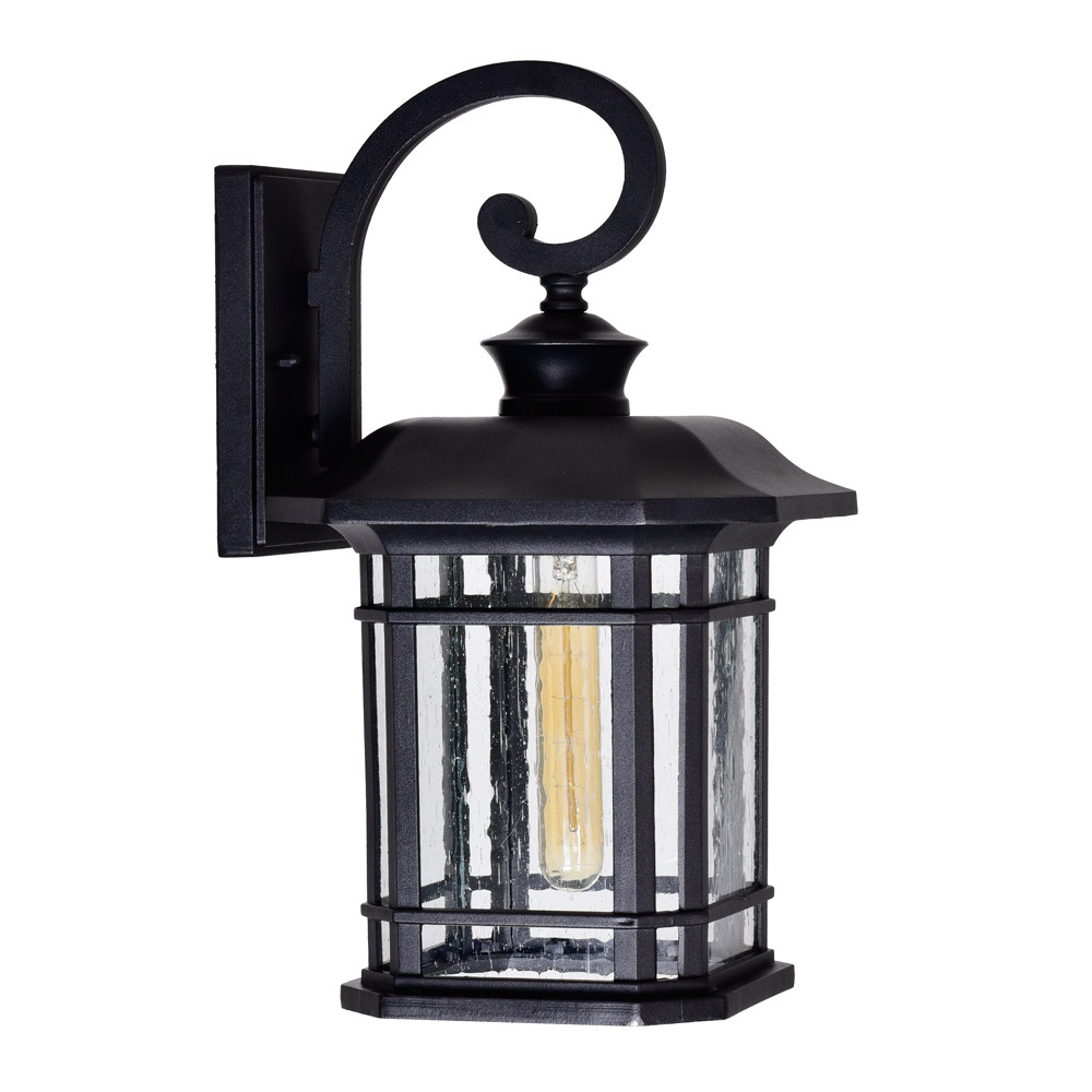 CWI LIGHTING 0411W10-1-101 Blackburn 1 Light Outdoor Black Wall Lantern