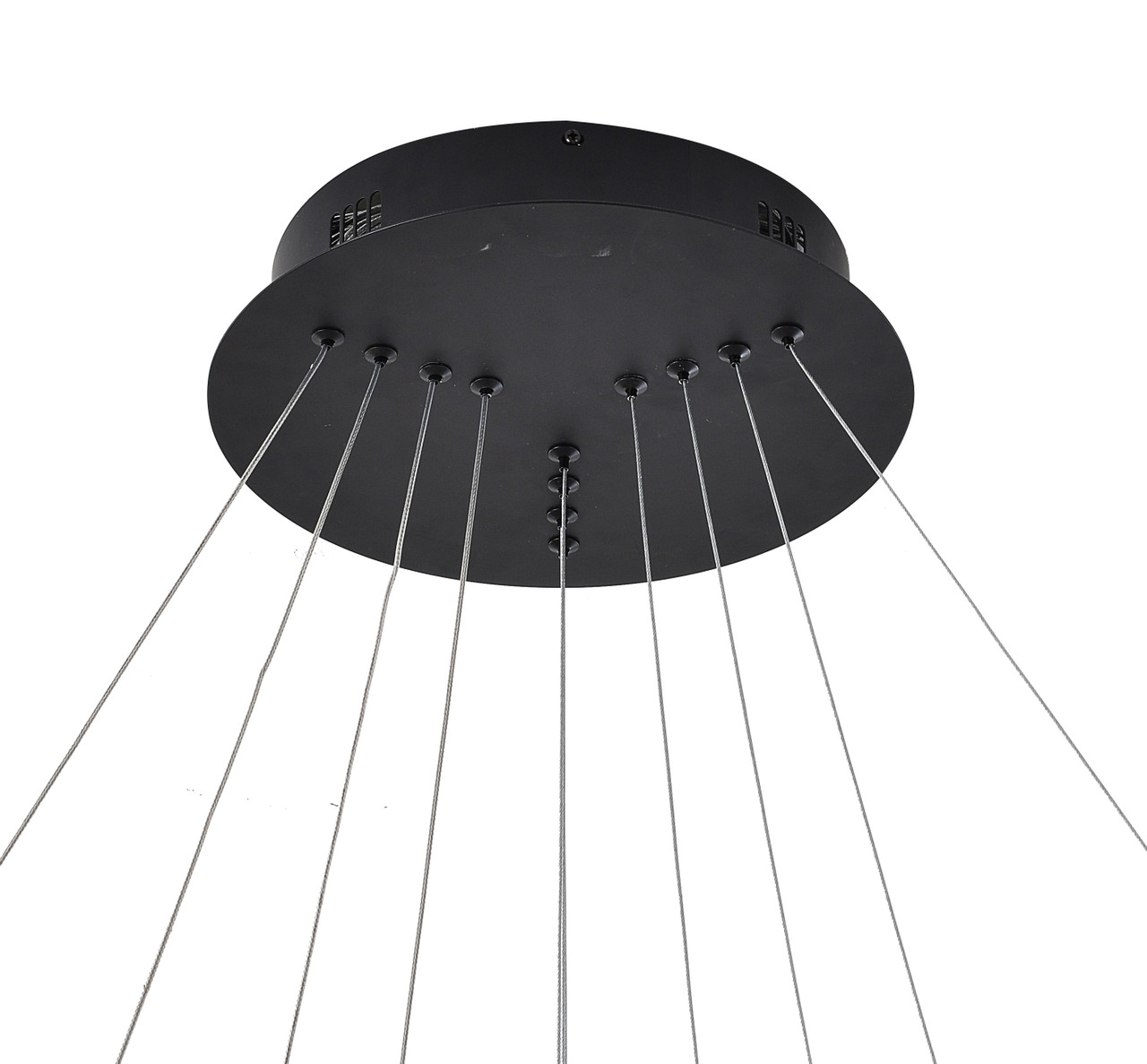 Bethel International OC39C39B 4-Light LED Chandelier