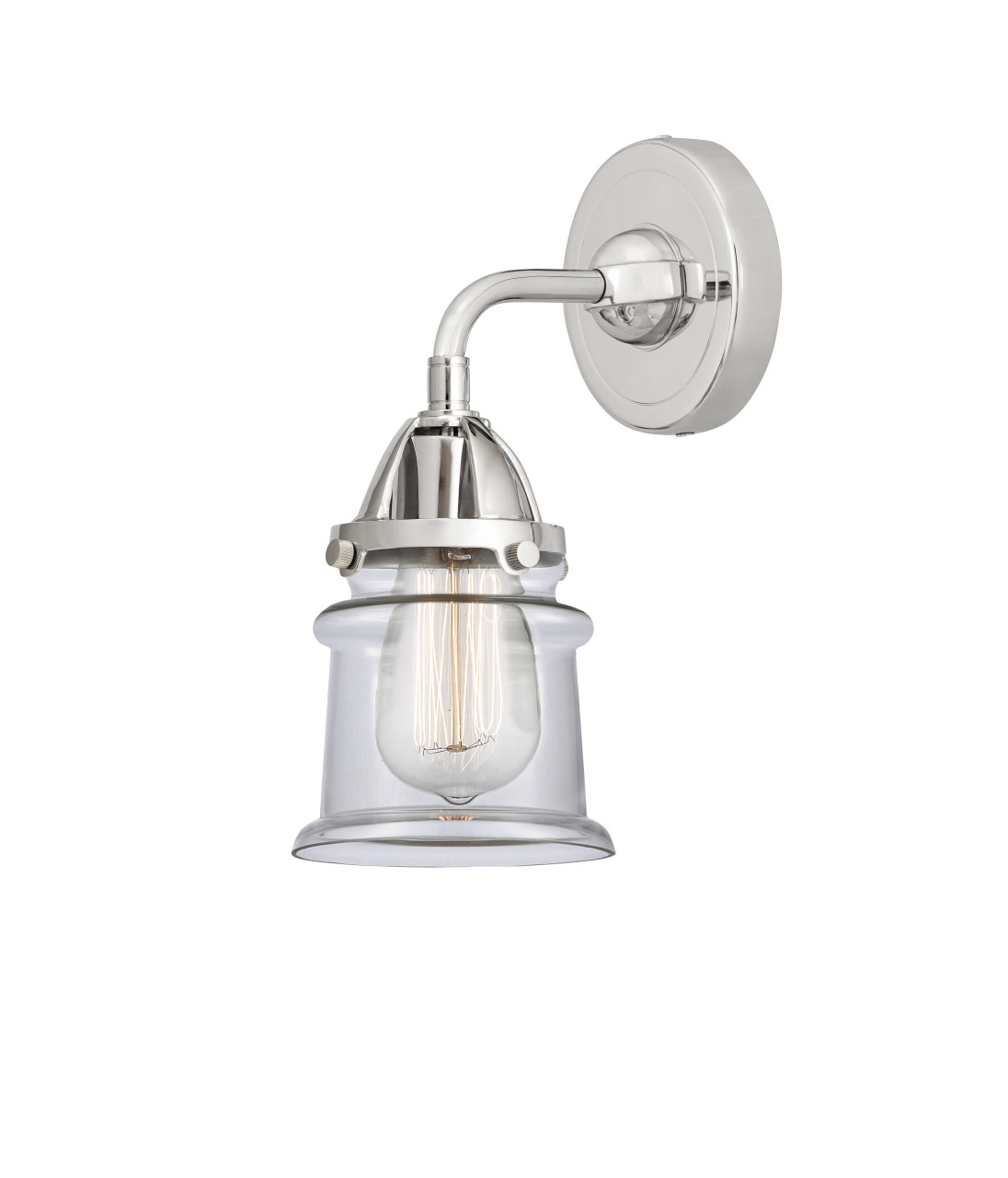 INNOVATIONS LIGHTING 288-1W-PC-G182S-LED Small Canton Sconce