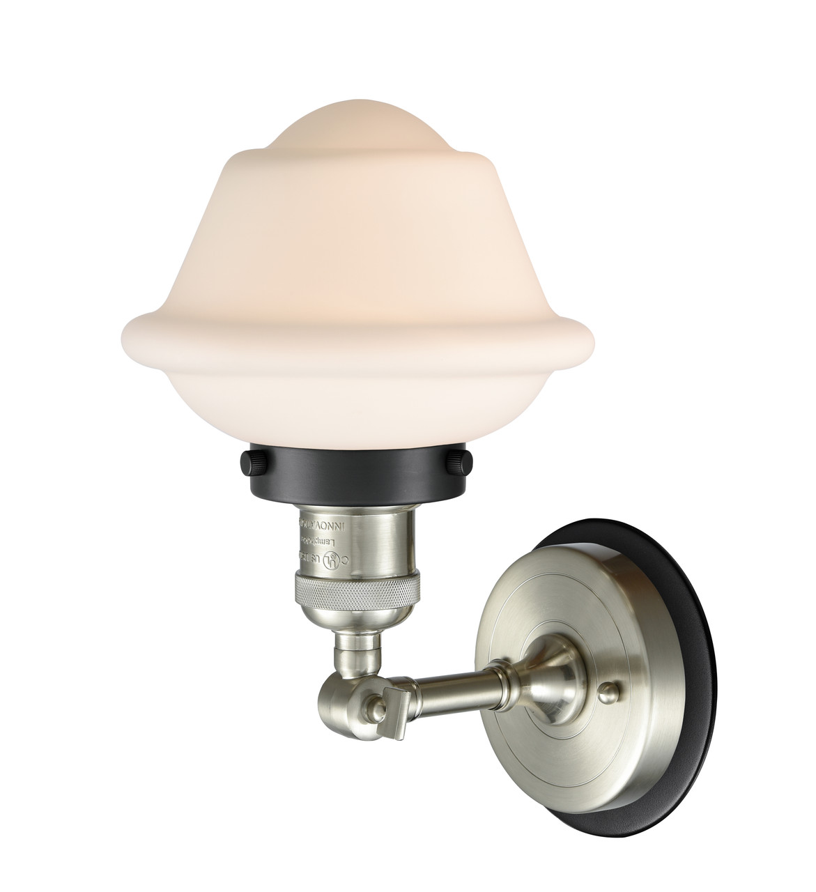 INNOVATIONS LIGHTING 203SN-BPBK-HRBK-G531 1 Light Mixed Metals Sconce INNOVATIONS LIGHTING 203SN-BPBK-HRBK-G531 1 Light Mixed Metals Sconce