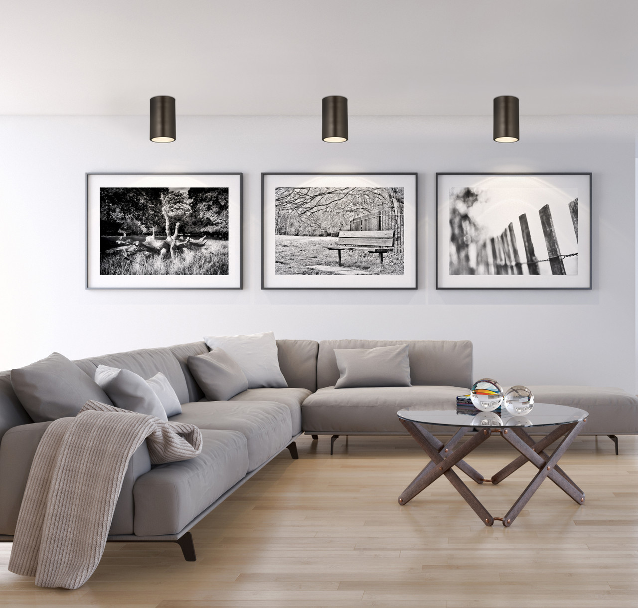 Z-LITE 2302F1-BRZ 1 Light Flush Mount,Bronze