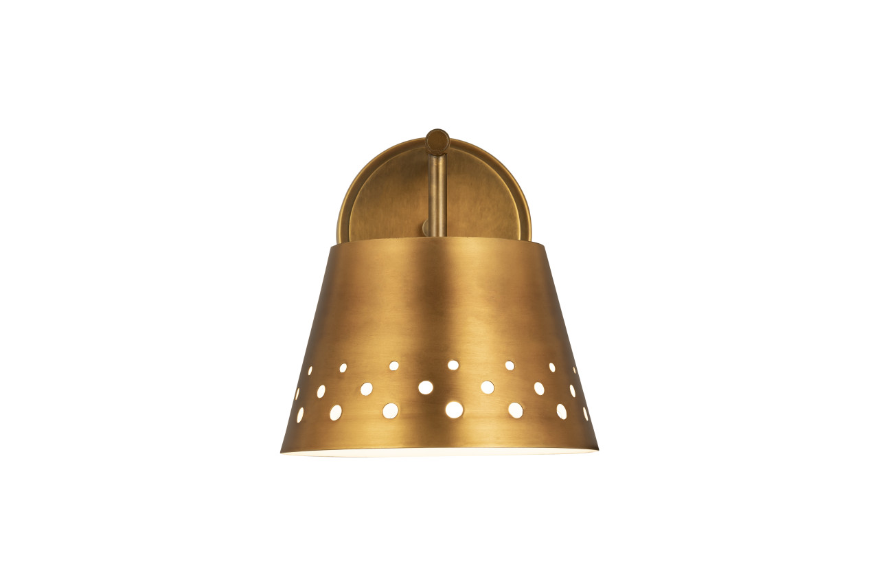 Z-LITE 6014-1S-RB 1 Light Wall Sconce,Rubbed Brass