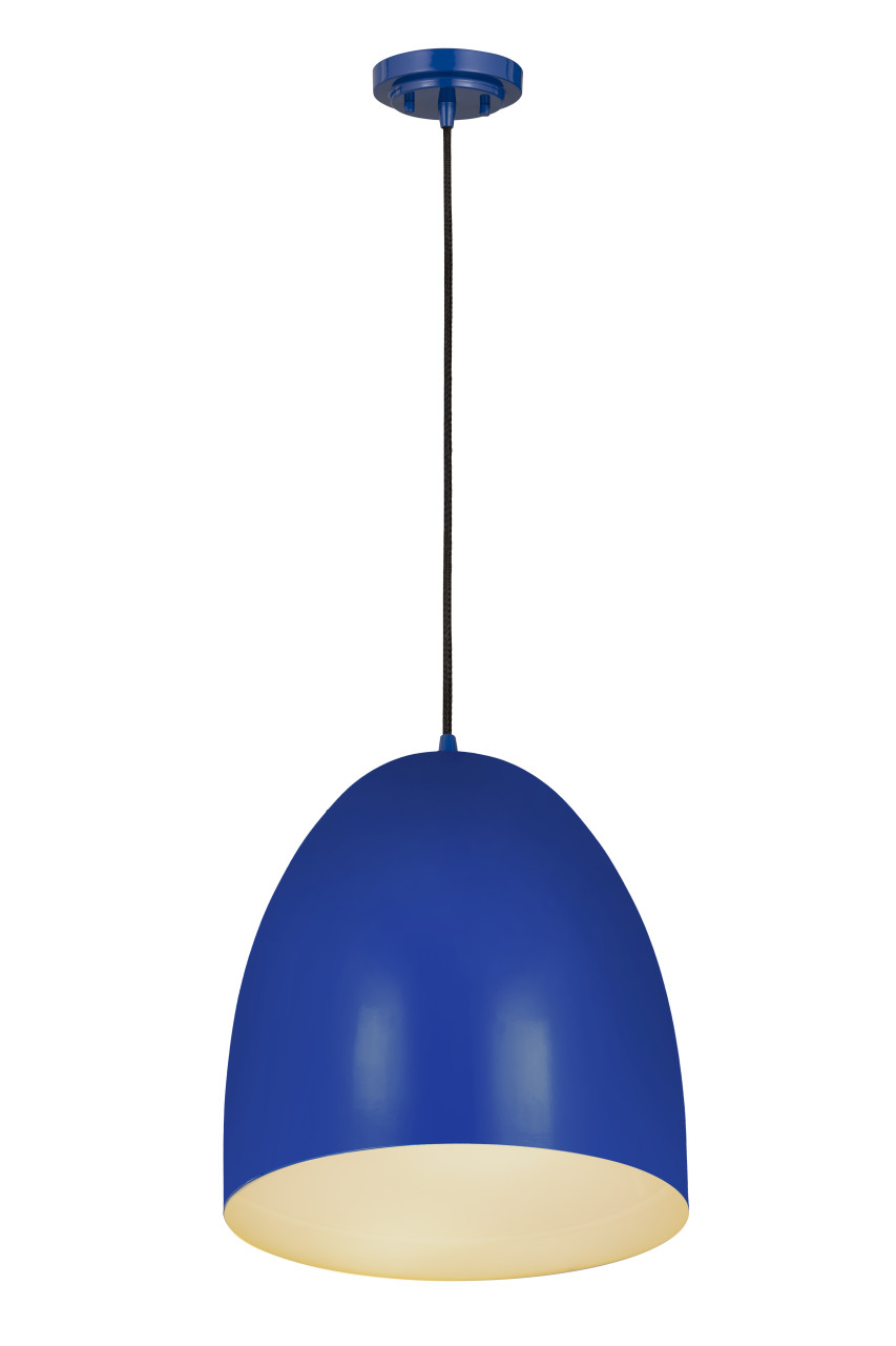 Z-LITE 6012P19-BLU 3 Light Pendant,Blue