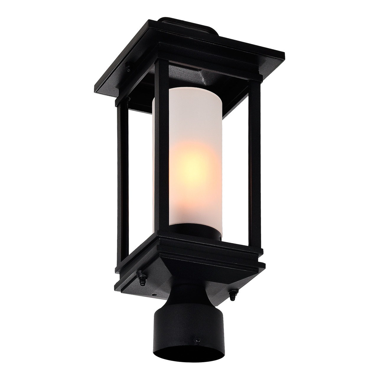 CWI LIGHTING 0412PT7-1-101 Granville 1 Light Black Outdoor Lantern Head