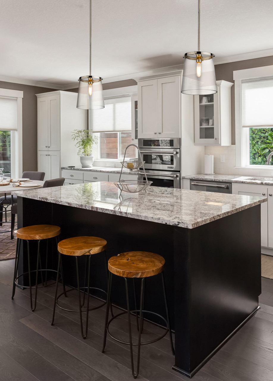 Z-LITE 3032P10-PN 1 Light Pendant, Polished Nickel