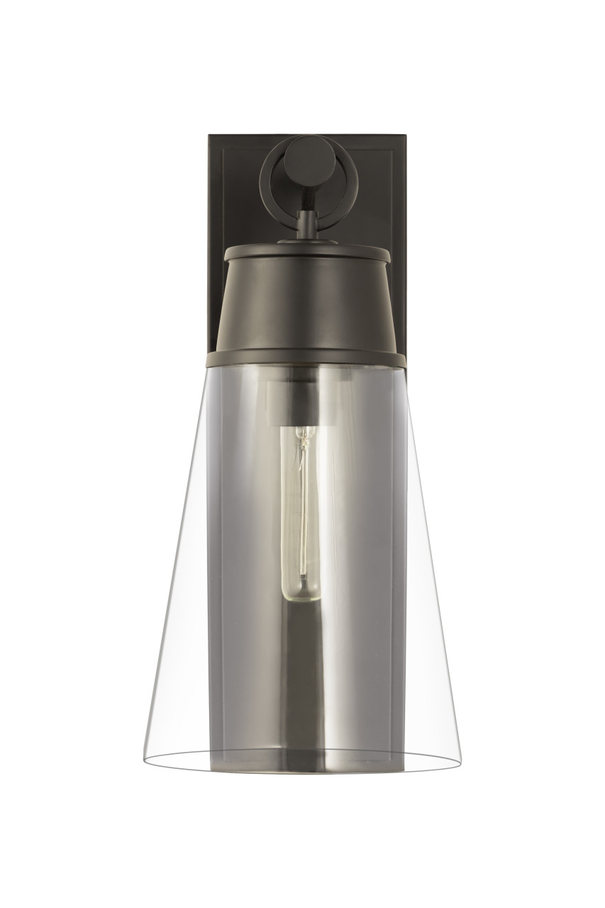 Z-LITE 2300-1SL-MB 1 Light Wall Sconce, Matte Black