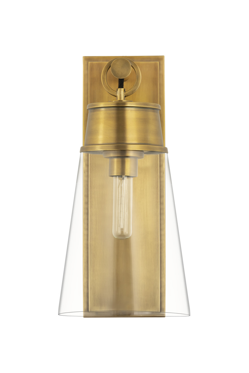 Z-LITE 2300-1SL-RB 1 Light Wall Sconce, Rubbed Brass