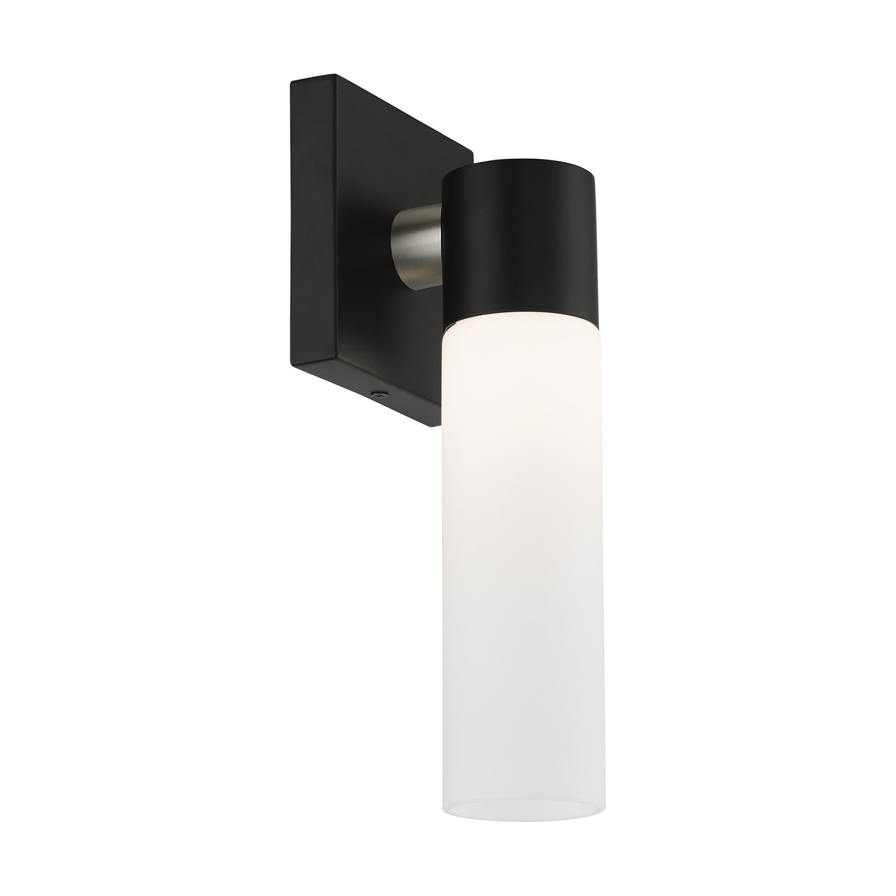 LIVEX LIGHTING 10101-04 Black ADA Single Sconce