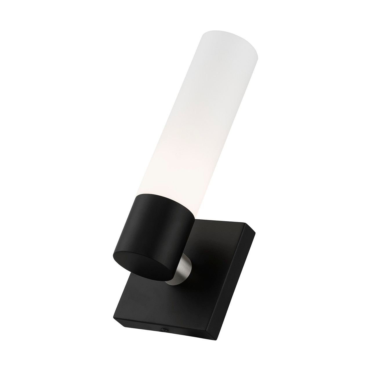 LIVEX LIGHTING 10101-04 Black ADA Single Sconce