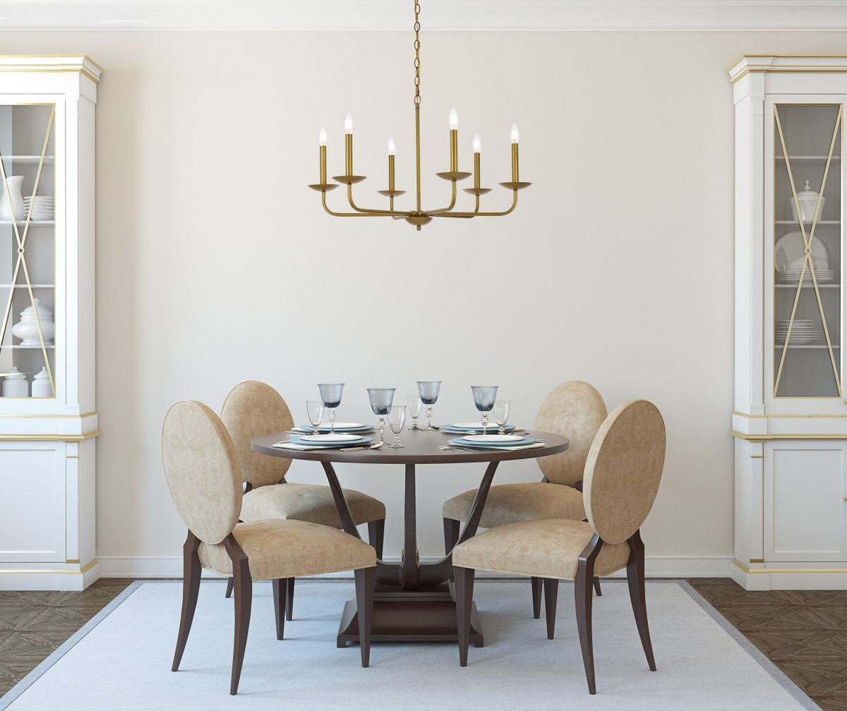 Living District LD812D30BR Cohen 30 inch pendant in brass