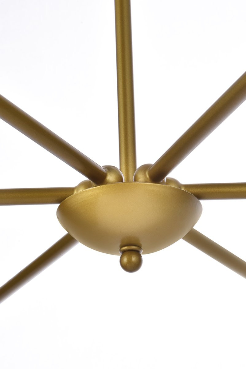 Living District LD812D30BR Cohen 30 inch pendant in brass