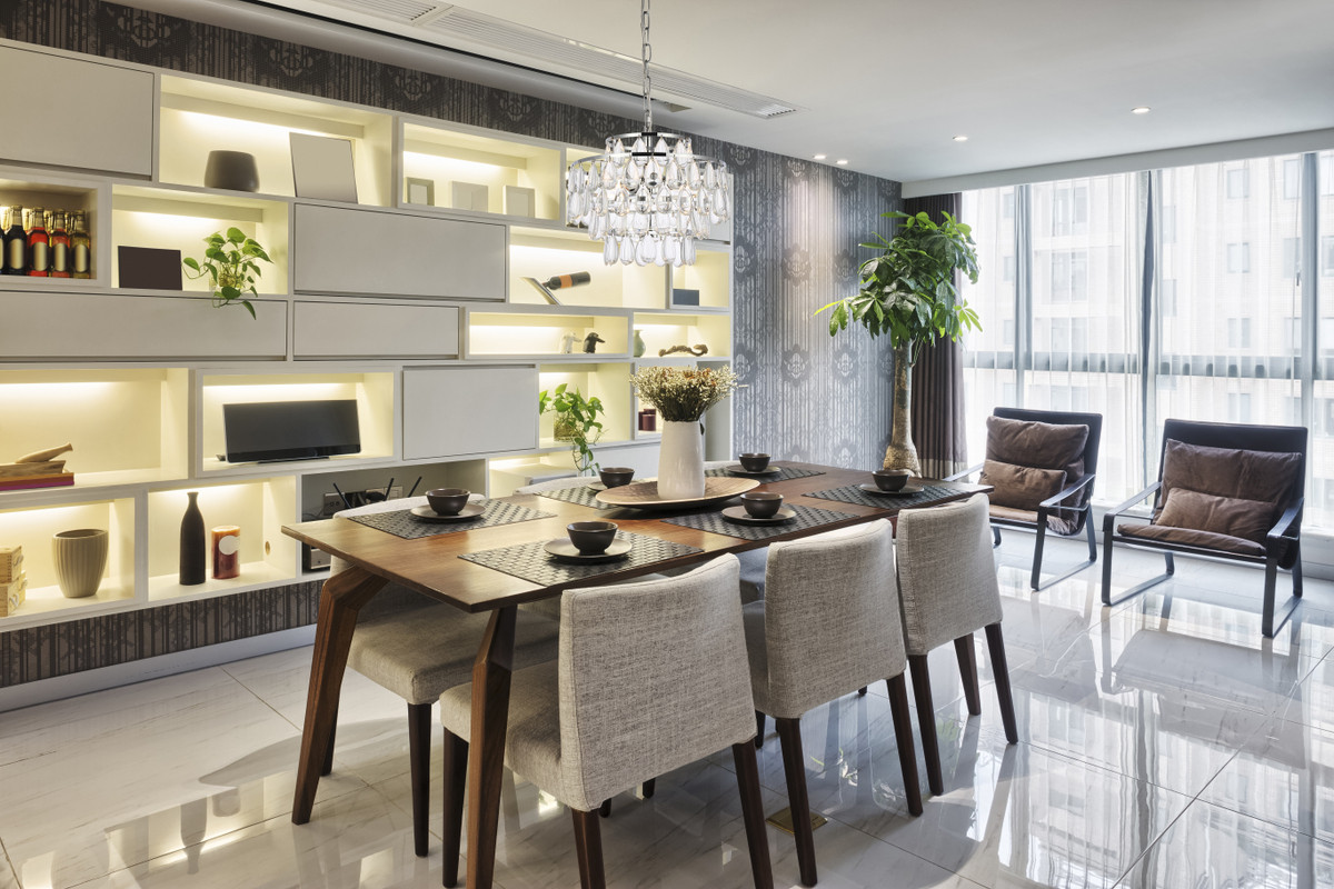 Elegant Lighting 1102D14C Mila 14 inch pendant in chrome