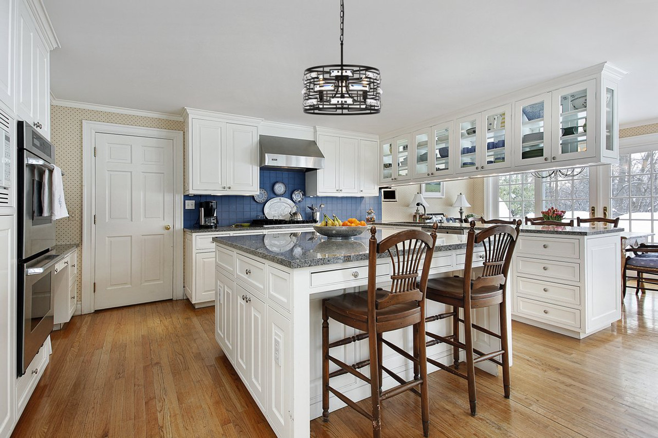 Elegant Lighting 1108D16BK Kennedy 16.5 inch pendant in black Elegant Lighting 1108D16BK Kennedy 16.5 inch pendant in black