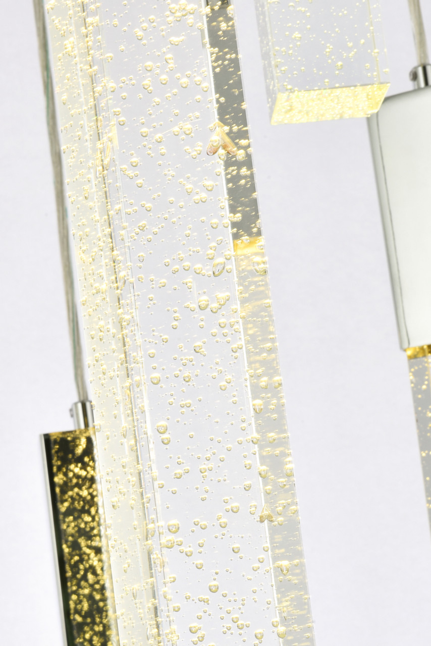 Elegant Lighting 2067G30C Weston 13 lights pendant in chrome Elegant Lighting 2067G30C Weston 13 lights pendant in chrome