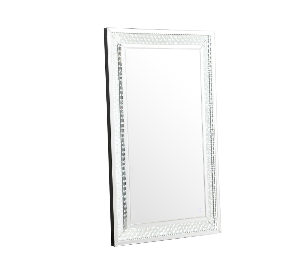 Elegant Decor MRE93660 Raiden 36 x 60 inch led crystal mirror